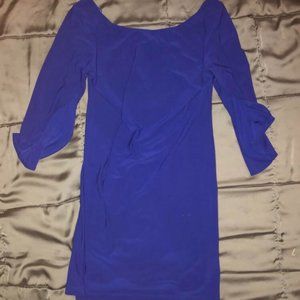 royal blue dress